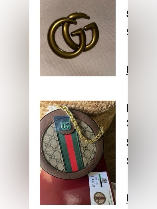 monogram bag Handbags - Designer Inspired  Monogram Satchel with chain strap